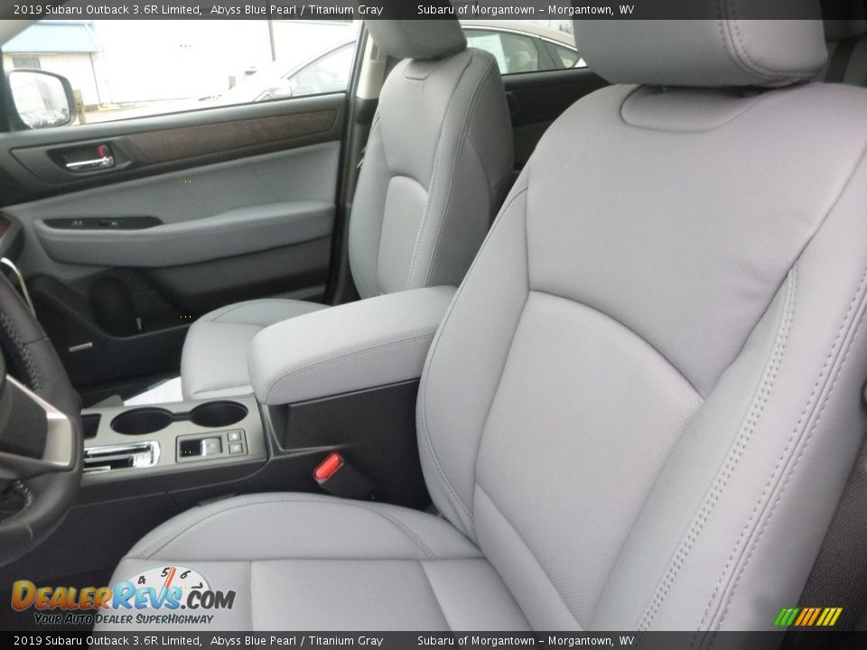 2019 Subaru Outback 3.6R Limited Abyss Blue Pearl / Titanium Gray Photo #14