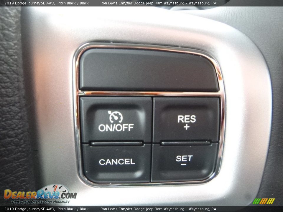 2019 Dodge Journey SE AWD Pitch Black / Black Photo #19