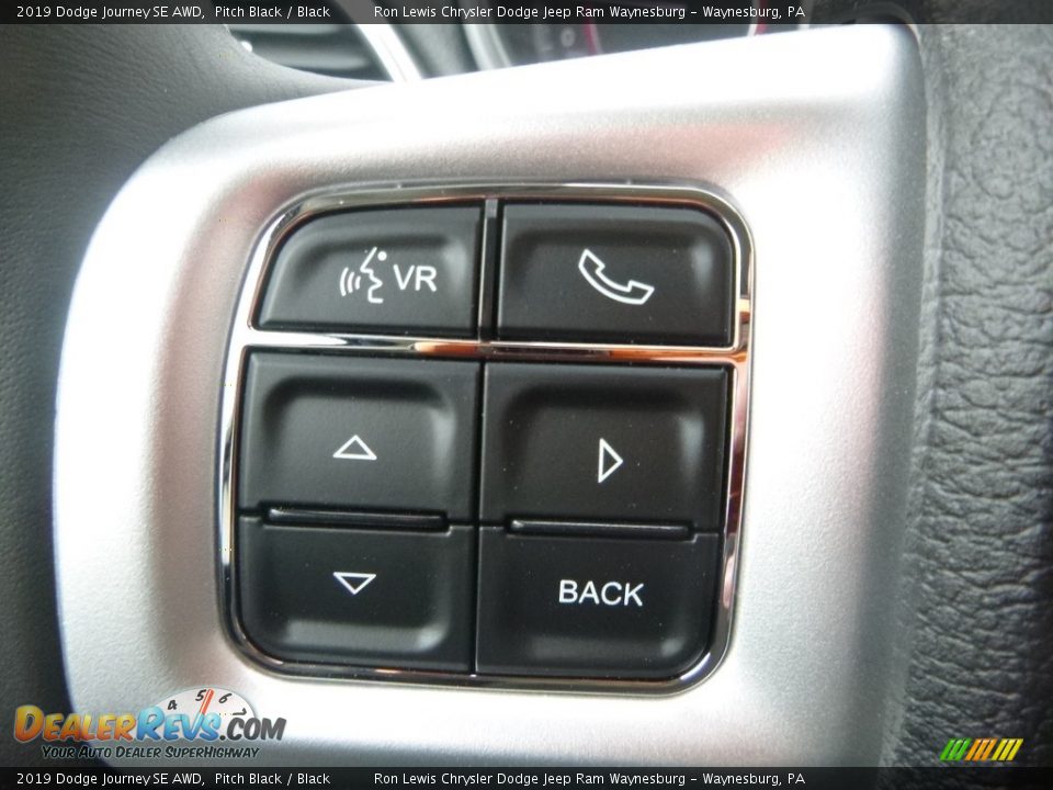 2019 Dodge Journey SE AWD Pitch Black / Black Photo #20