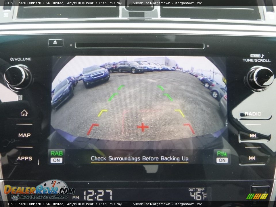 2019 Subaru Outback 3.6R Limited Abyss Blue Pearl / Titanium Gray Photo #18