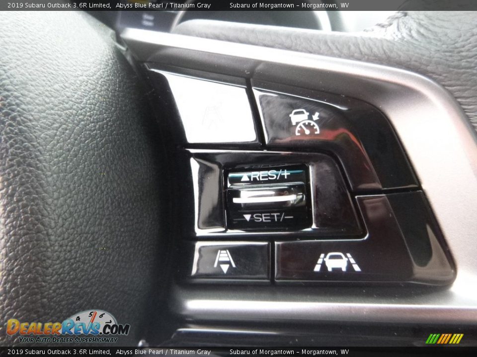 2019 Subaru Outback 3.6R Limited Abyss Blue Pearl / Titanium Gray Photo #19