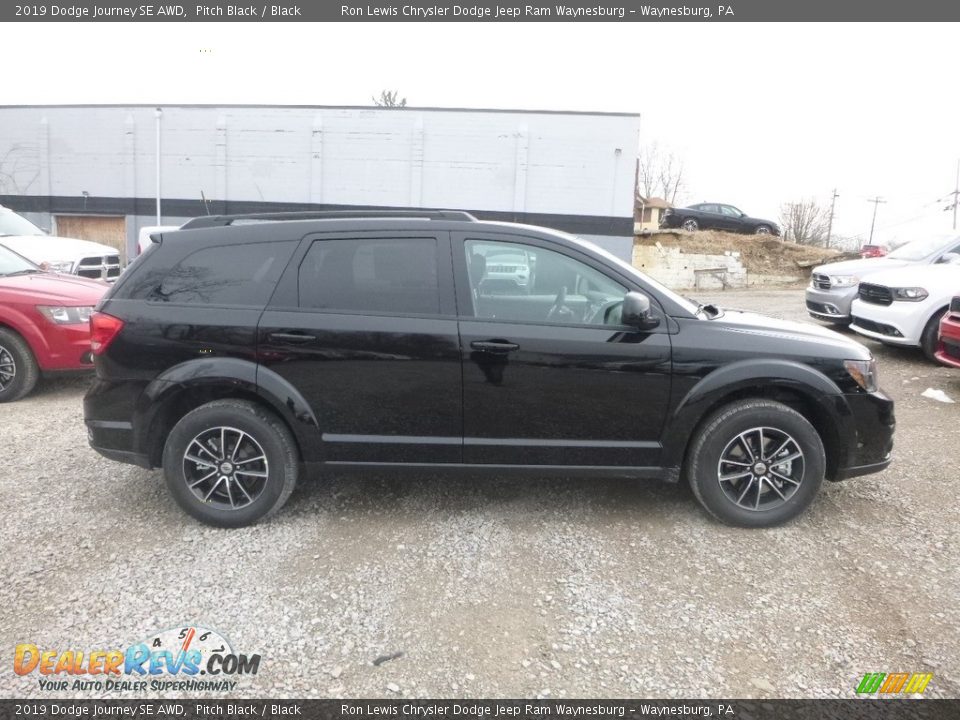 2019 Dodge Journey SE AWD Pitch Black / Black Photo #6