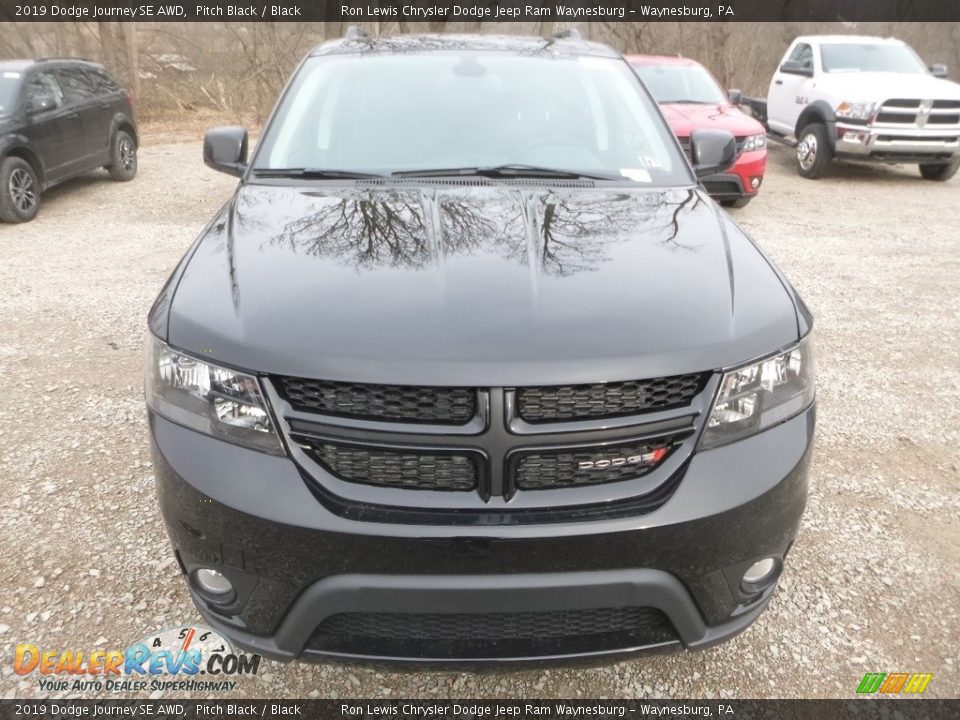 2019 Dodge Journey SE AWD Pitch Black / Black Photo #8