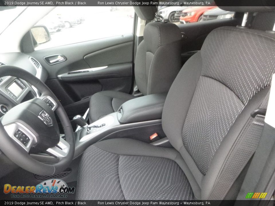 2019 Dodge Journey SE AWD Pitch Black / Black Photo #14