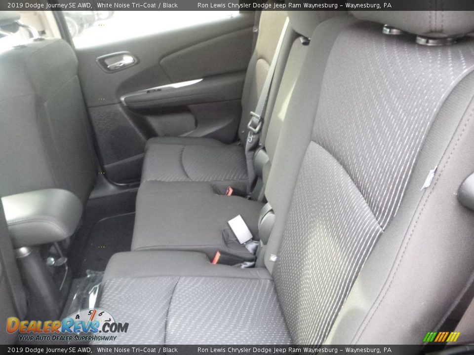 2019 Dodge Journey SE AWD White Noise Tri-Coat / Black Photo #12