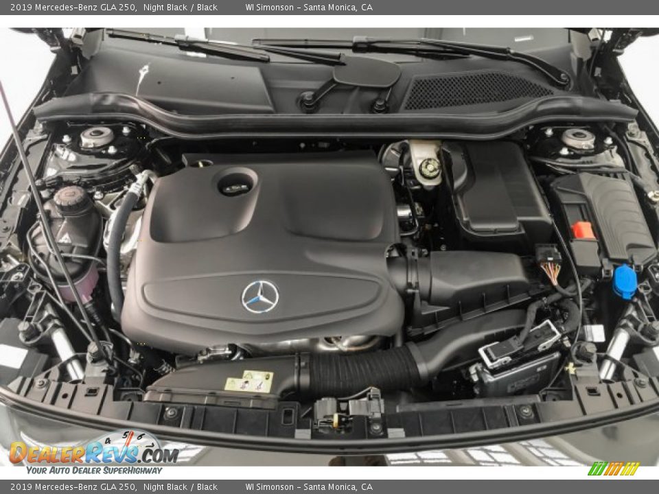 2019 Mercedes-Benz GLA 250 Night Black / Black Photo #8