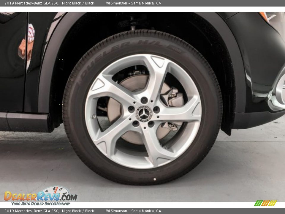 2019 Mercedes-Benz GLA 250 Night Black / Black Photo #9