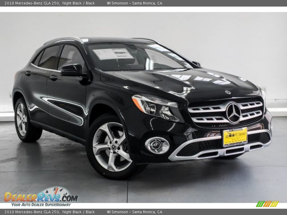 2019 Mercedes-Benz GLA 250 Night Black / Black Photo #12