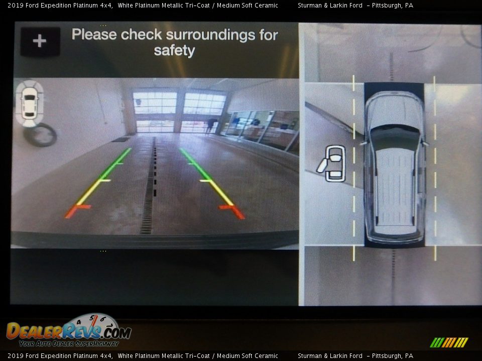 2019 Ford Expedition Platinum 4x4 White Platinum Metallic Tri-Coat / Medium Soft Ceramic Photo #12