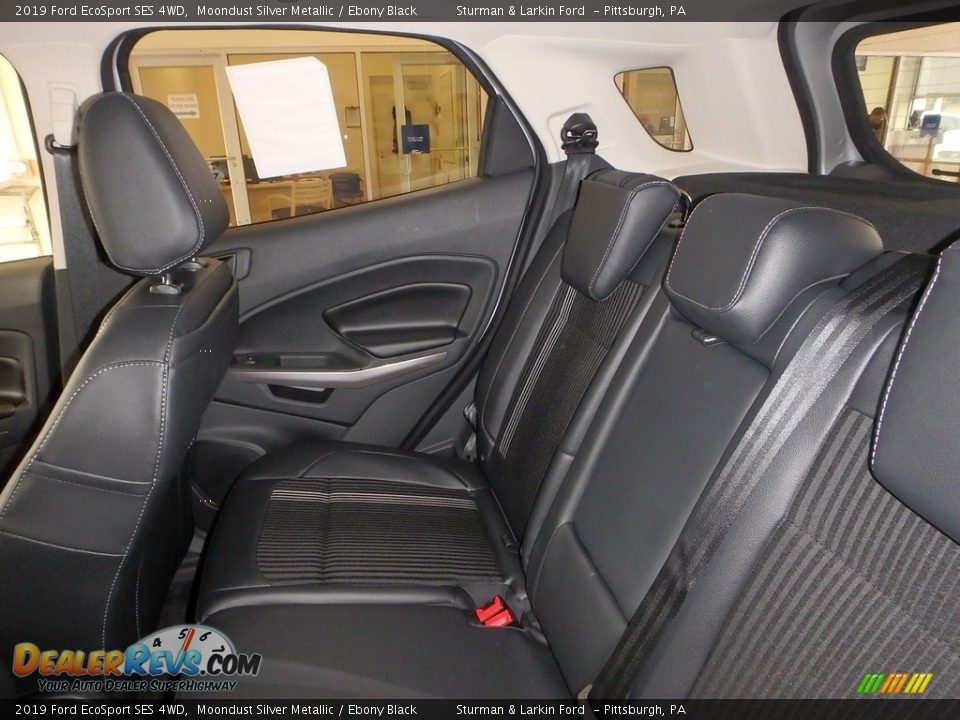 Rear Seat of 2019 Ford EcoSport SES 4WD Photo #8