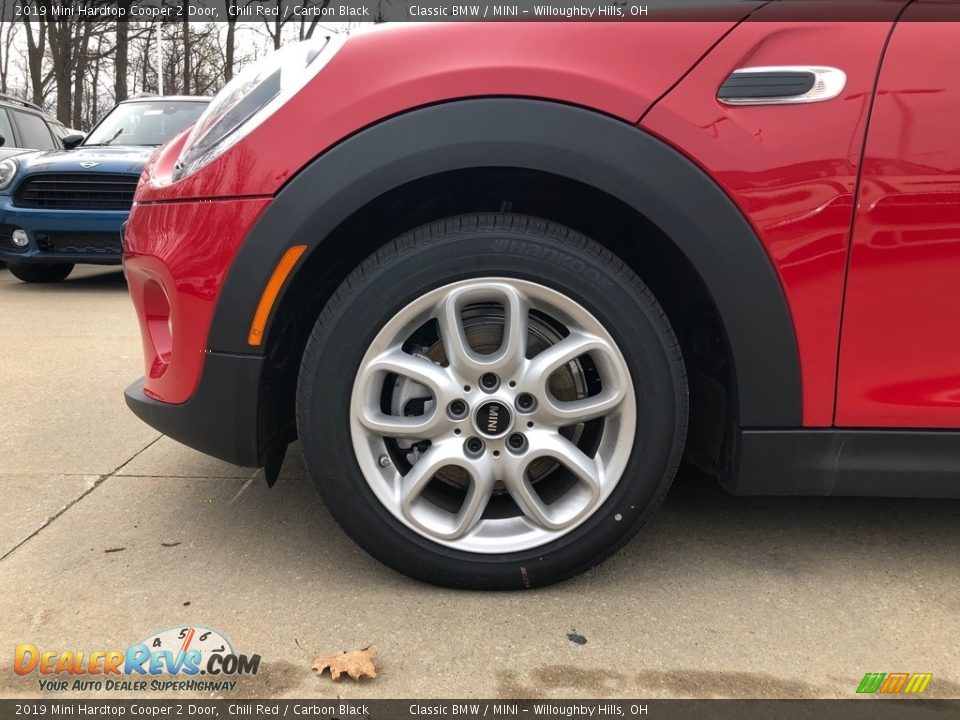 2019 Mini Hardtop Cooper 2 Door Chili Red / Carbon Black Photo #7