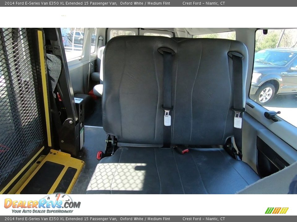 2014 Ford E-Series Van E350 XL Extended 15 Passenger Van Oxford White / Medium Flint Photo #15