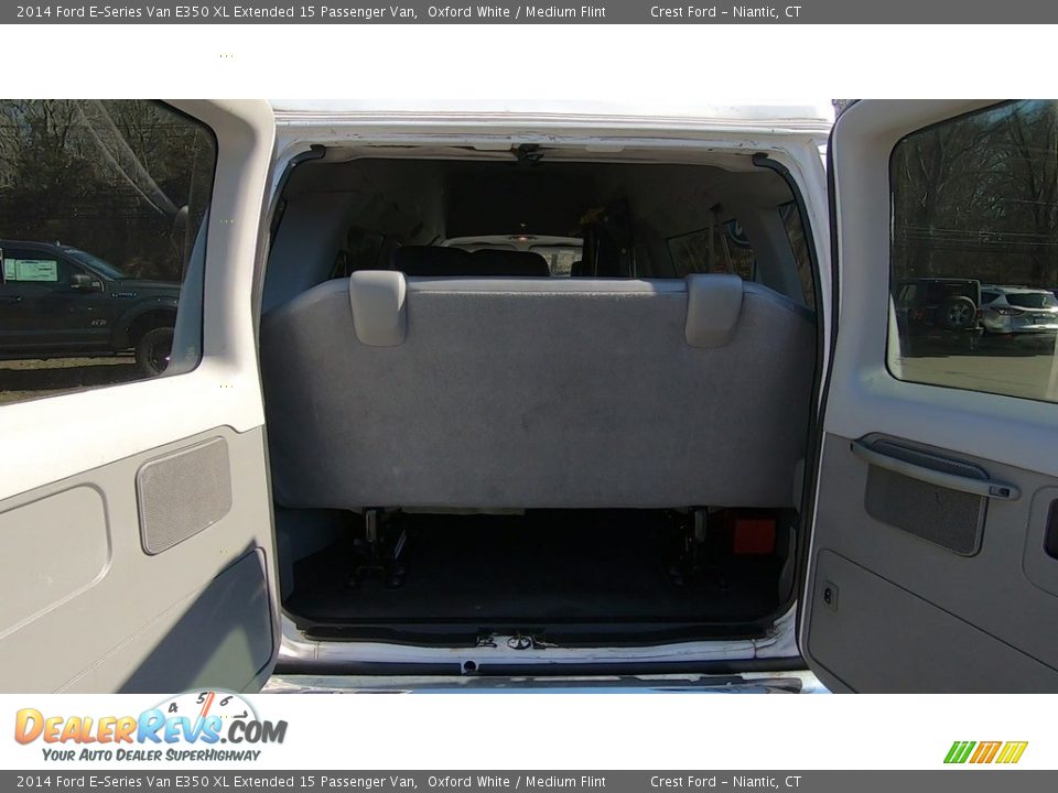 2014 Ford E-Series Van E350 XL Extended 15 Passenger Van Oxford White / Medium Flint Photo #19