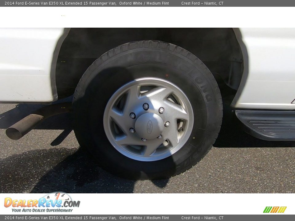 2014 Ford E-Series Van E350 XL Extended 15 Passenger Van Oxford White / Medium Flint Photo #20