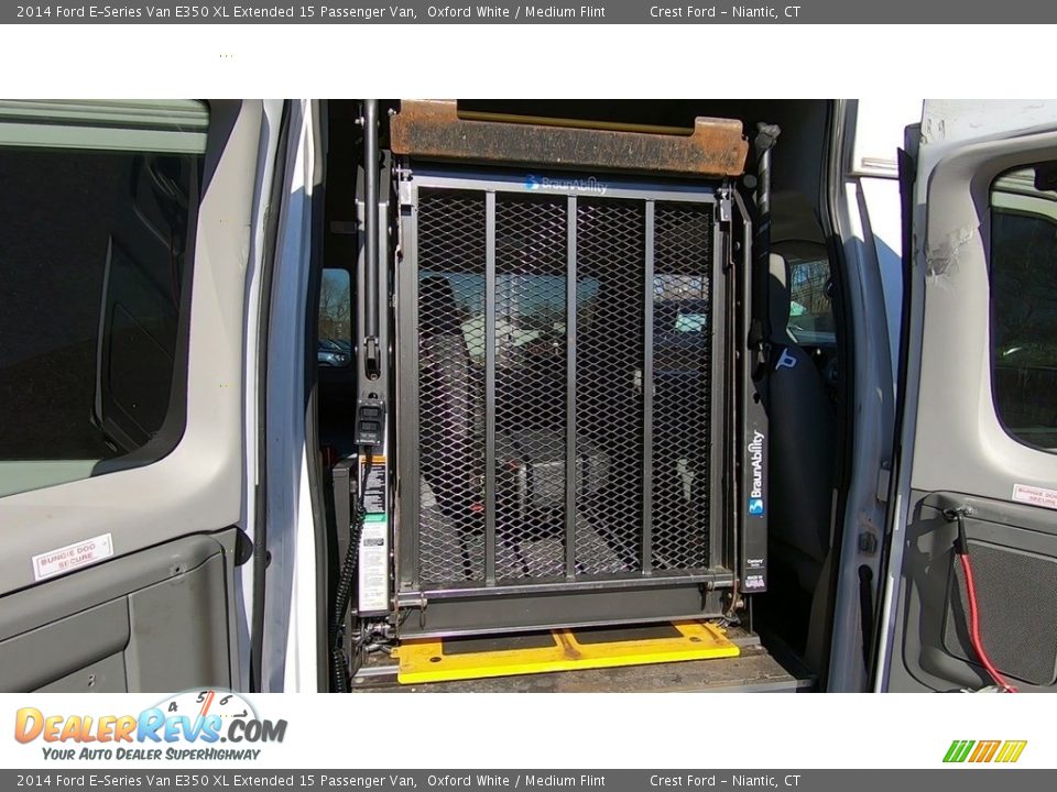 2014 Ford E-Series Van E350 XL Extended 15 Passenger Van Oxford White / Medium Flint Photo #21