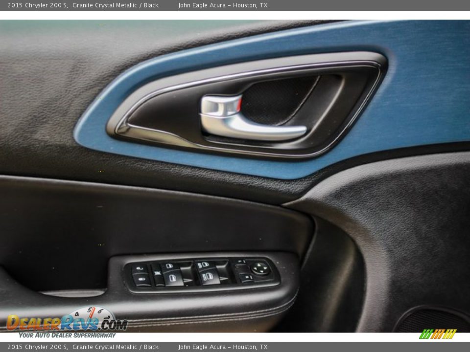 2015 Chrysler 200 S Granite Crystal Metallic / Black Photo #15