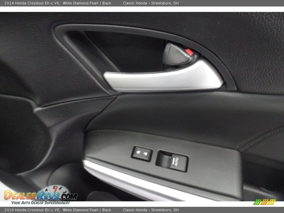 2014 Honda Crosstour EX-L V6 White Diamond Pearl / Black Photo #20