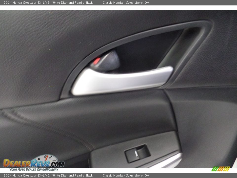 2014 Honda Crosstour EX-L V6 White Diamond Pearl / Black Photo #21