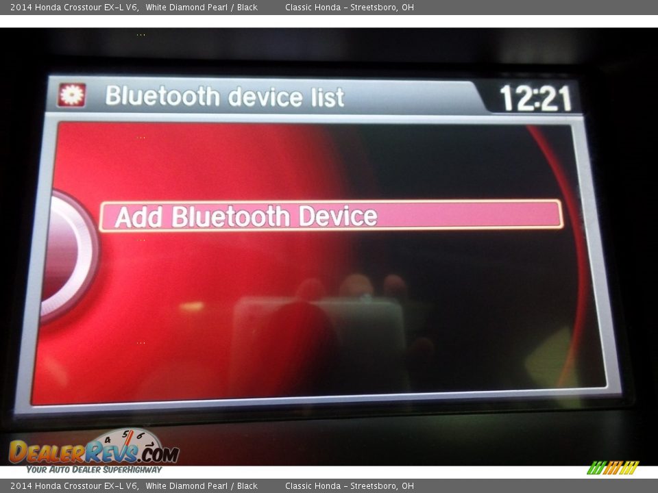 2014 Honda Crosstour EX-L V6 White Diamond Pearl / Black Photo #29