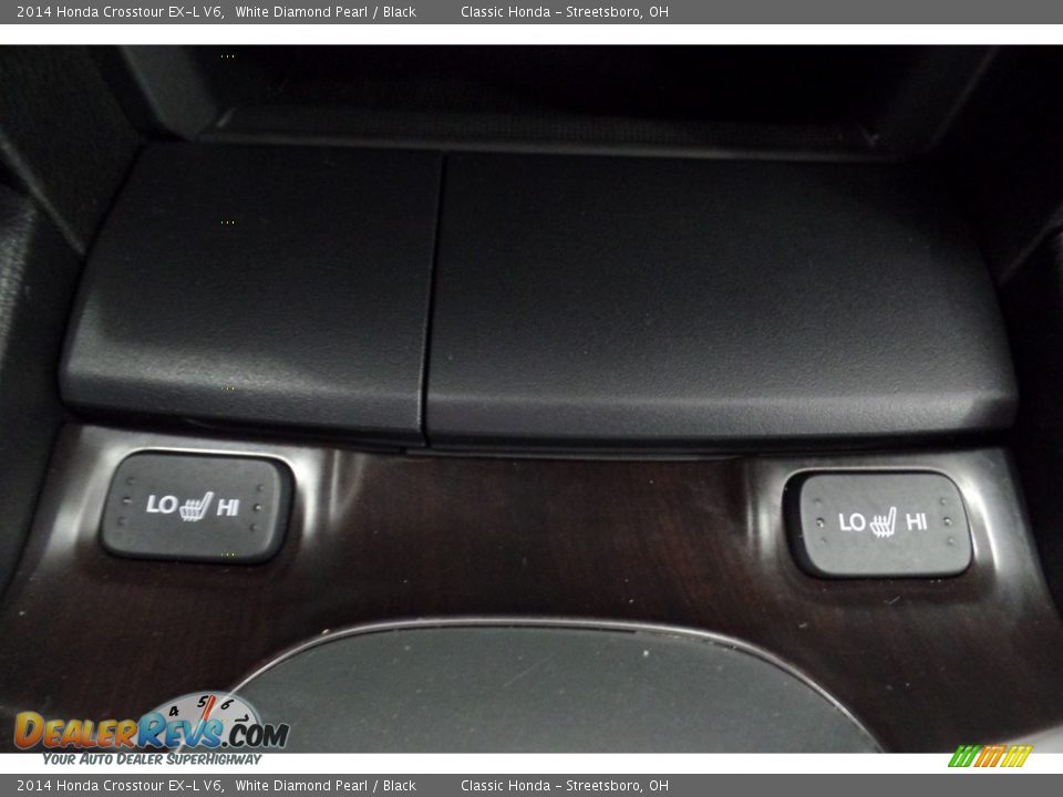 2014 Honda Crosstour EX-L V6 White Diamond Pearl / Black Photo #32