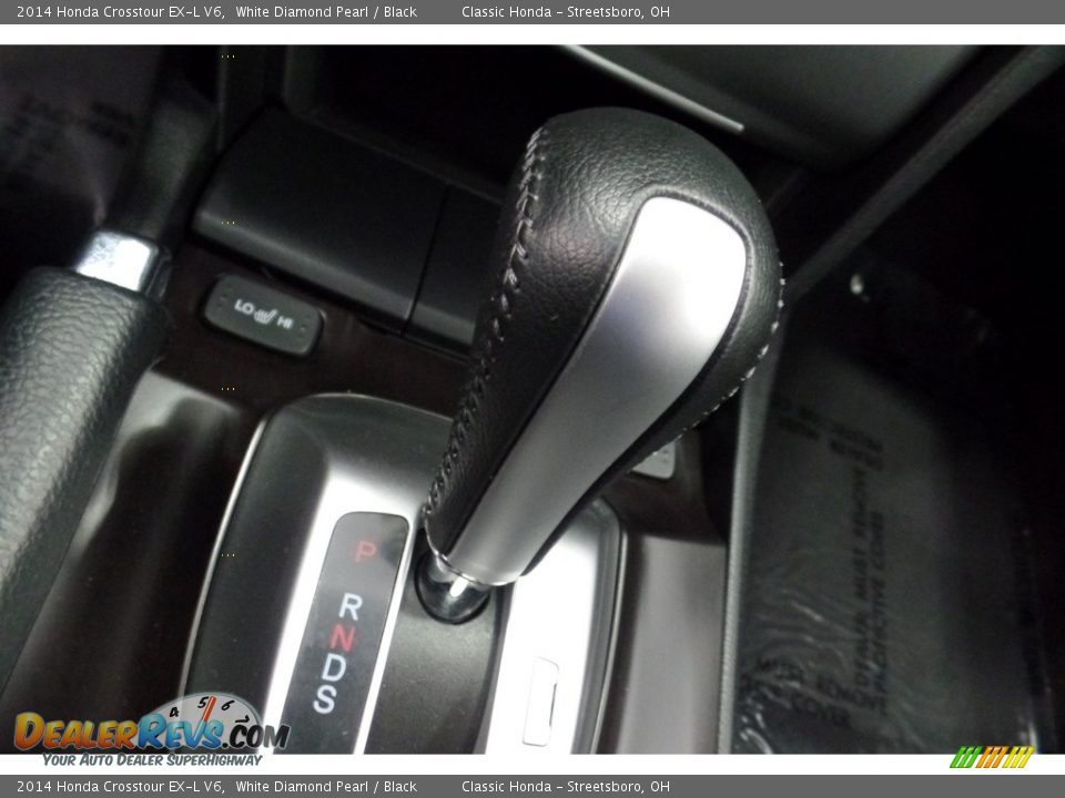 2014 Honda Crosstour EX-L V6 White Diamond Pearl / Black Photo #33