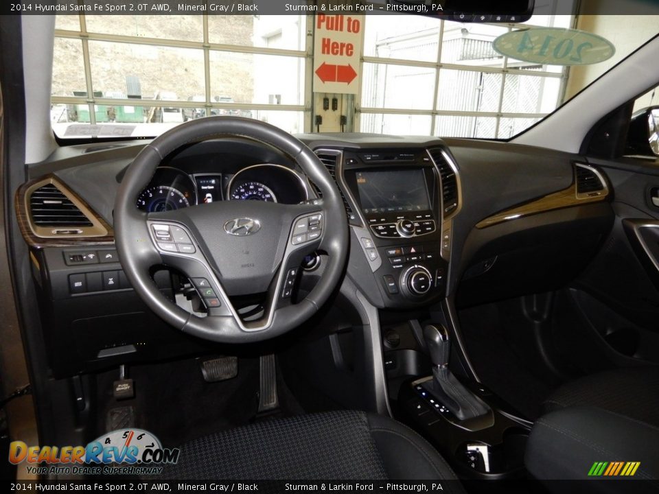 2014 Hyundai Santa Fe Sport 2.0T AWD Mineral Gray / Black Photo #16