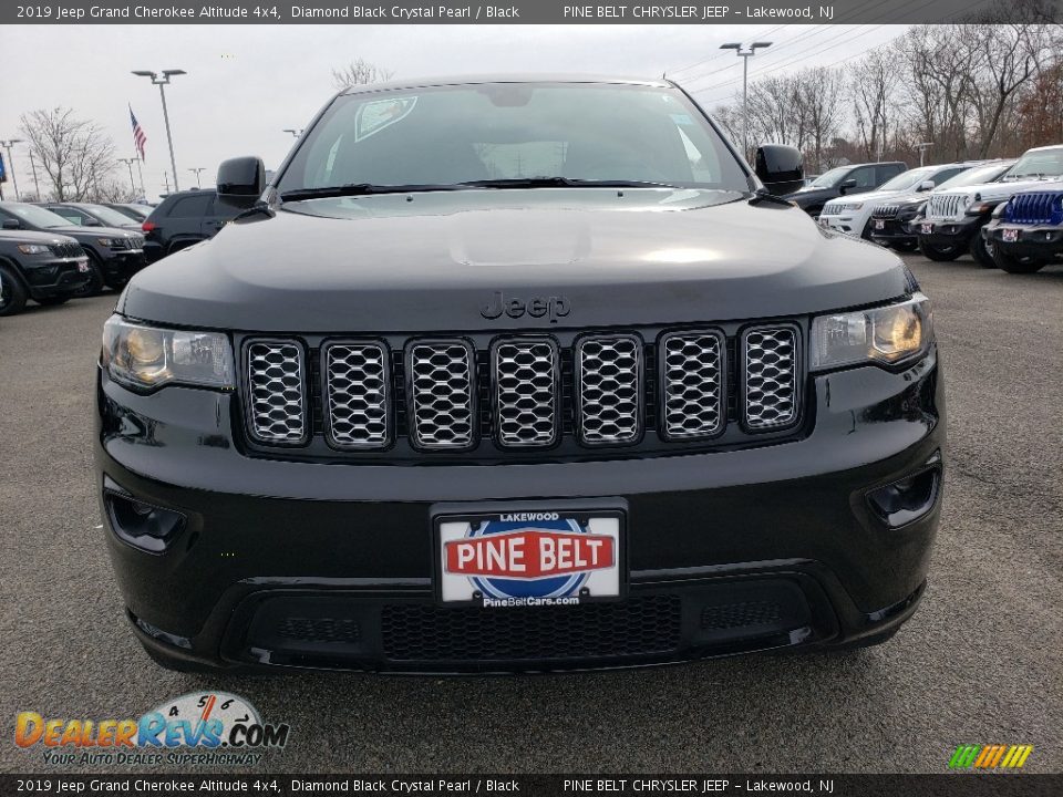 2019 Jeep Grand Cherokee Altitude 4x4 Diamond Black Crystal Pearl / Black Photo #2