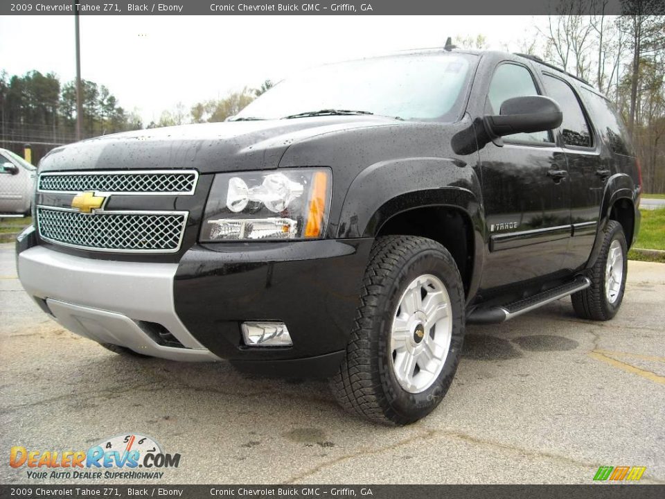 2009 Chevrolet Tahoe Z71 Black / Ebony Photo #2