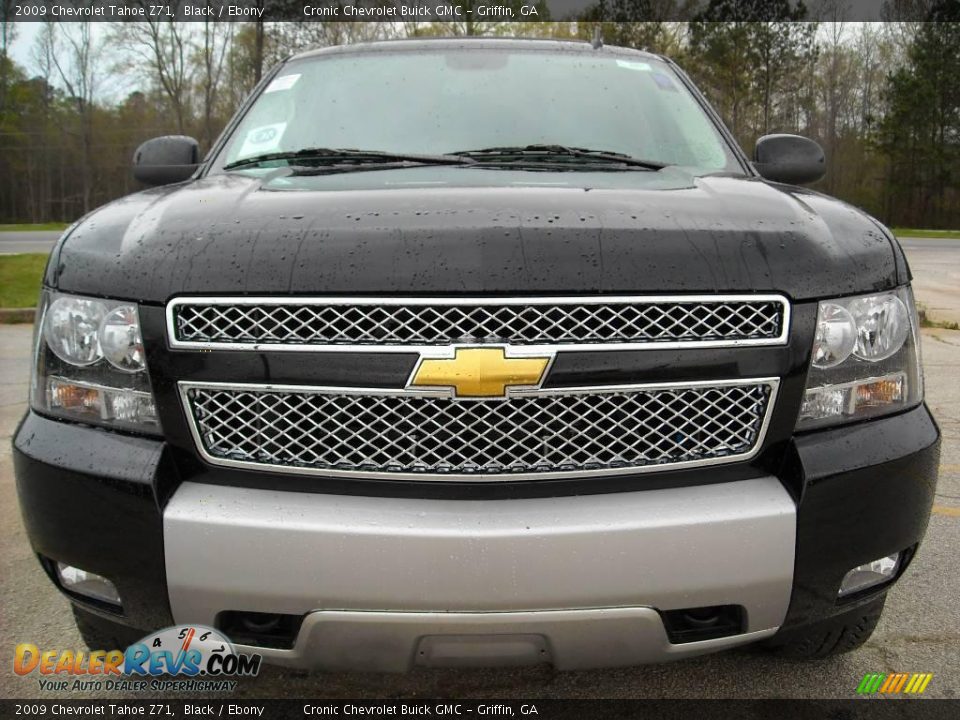 2009 Chevrolet Tahoe Z71 Black / Ebony Photo #3