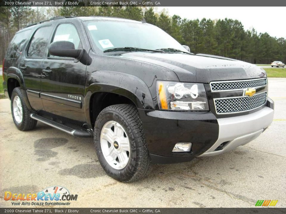 2009 Chevrolet Tahoe Z71 Black / Ebony Photo #4