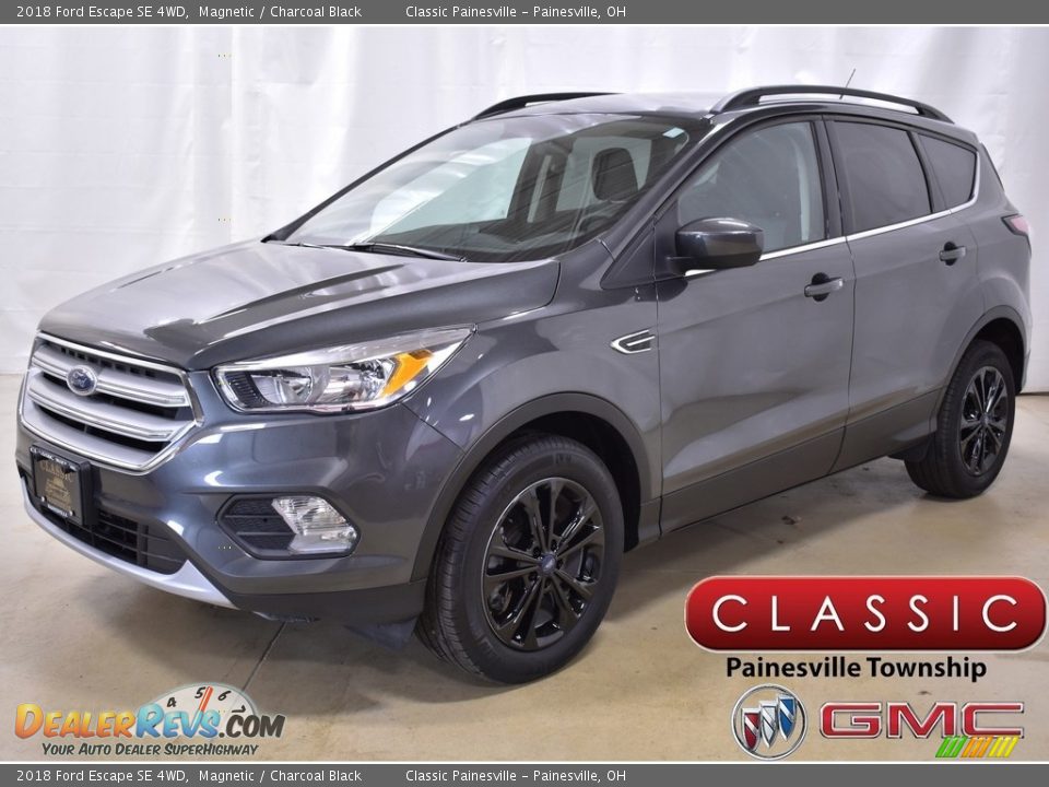 2018 Ford Escape SE 4WD Magnetic / Charcoal Black Photo #1
