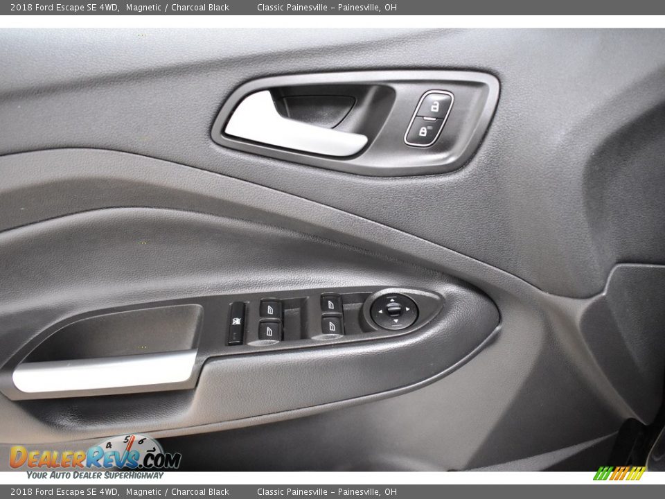 2018 Ford Escape SE 4WD Magnetic / Charcoal Black Photo #11