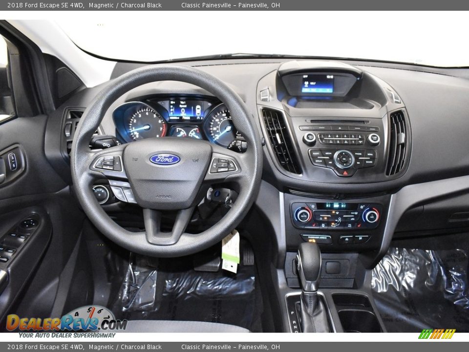 2018 Ford Escape SE 4WD Magnetic / Charcoal Black Photo #13
