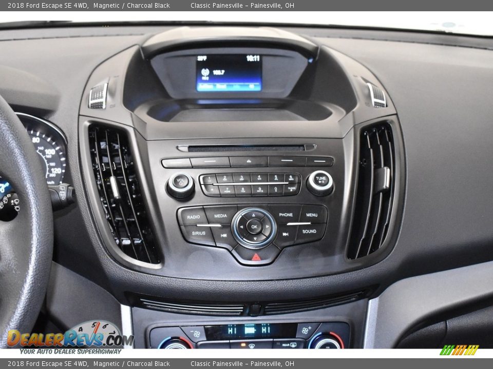 2018 Ford Escape SE 4WD Magnetic / Charcoal Black Photo #14