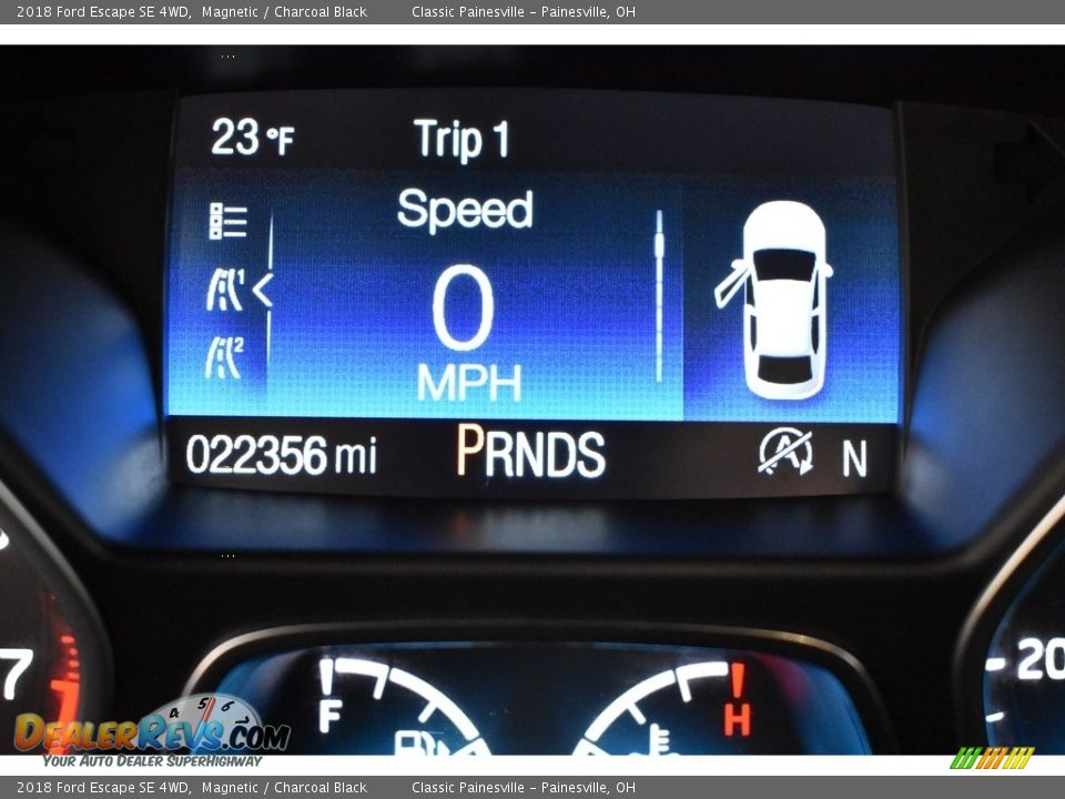 2018 Ford Escape SE 4WD Magnetic / Charcoal Black Photo #15