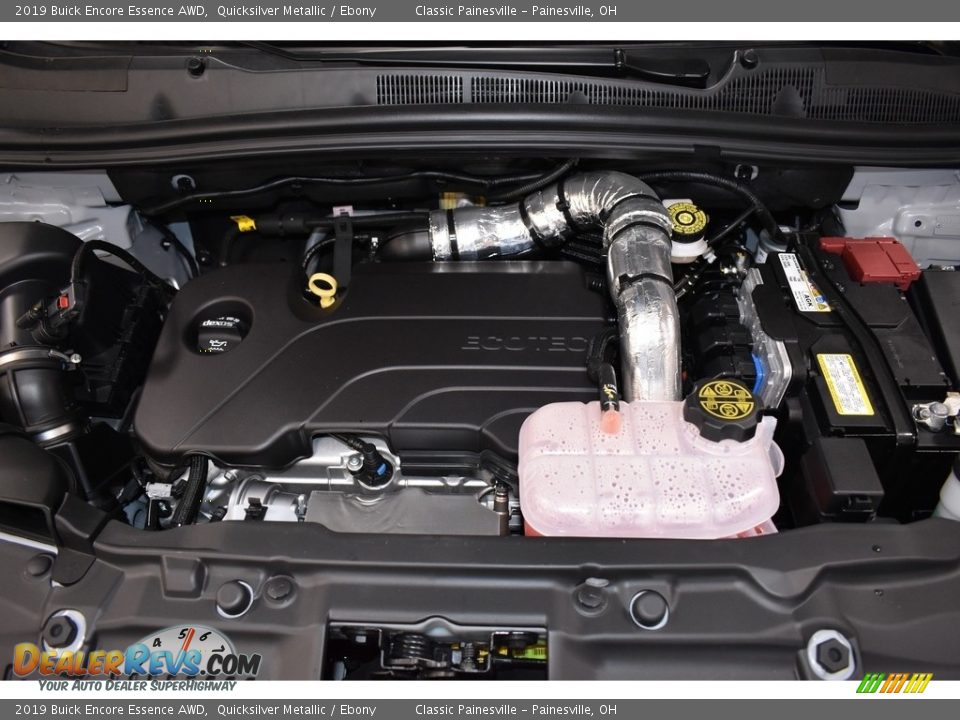 2019 Buick Encore Essence AWD Quicksilver Metallic / Ebony Photo #6