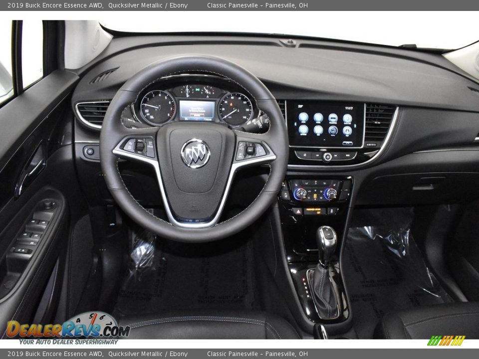 2019 Buick Encore Essence AWD Quicksilver Metallic / Ebony Photo #13
