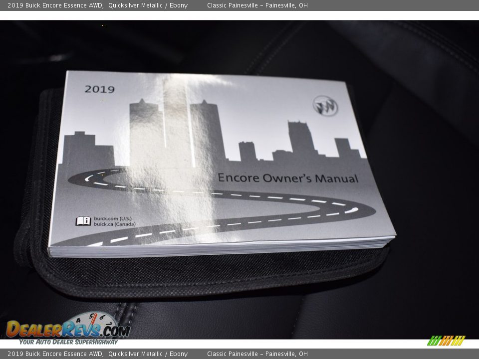 2019 Buick Encore Essence AWD Quicksilver Metallic / Ebony Photo #17