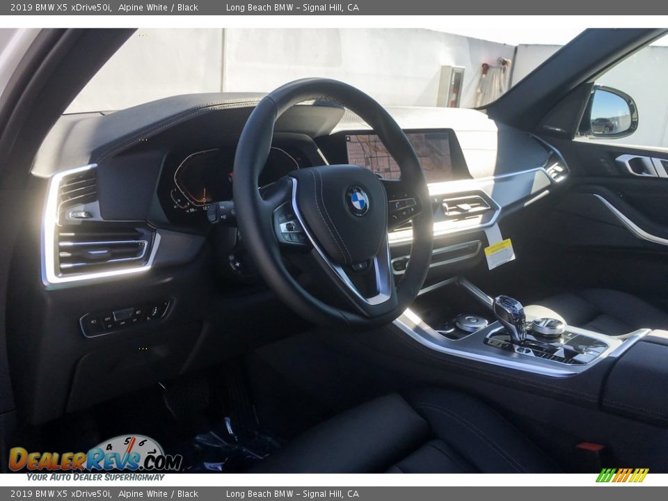 2019 BMW X5 xDrive50i Alpine White / Black Photo #4