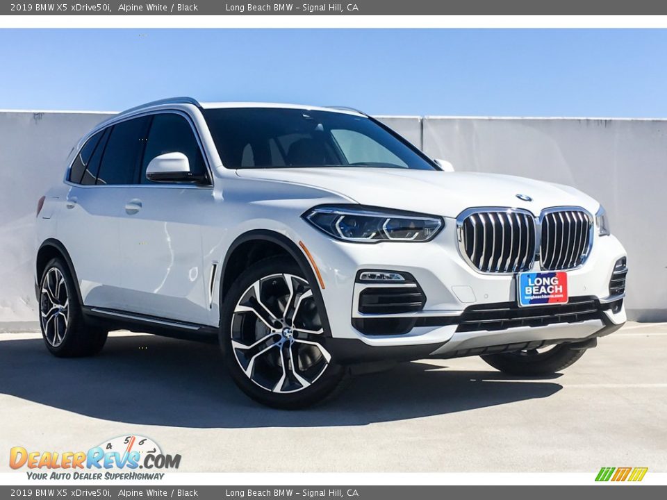 2019 BMW X5 xDrive50i Alpine White / Black Photo #12