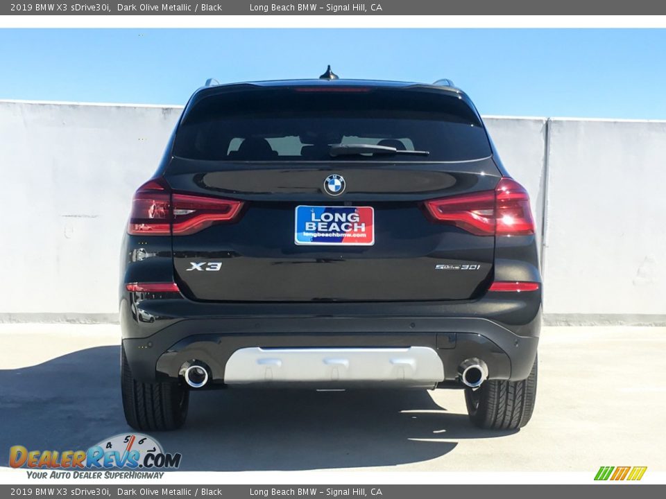 2019 BMW X3 sDrive30i Dark Olive Metallic / Black Photo #3