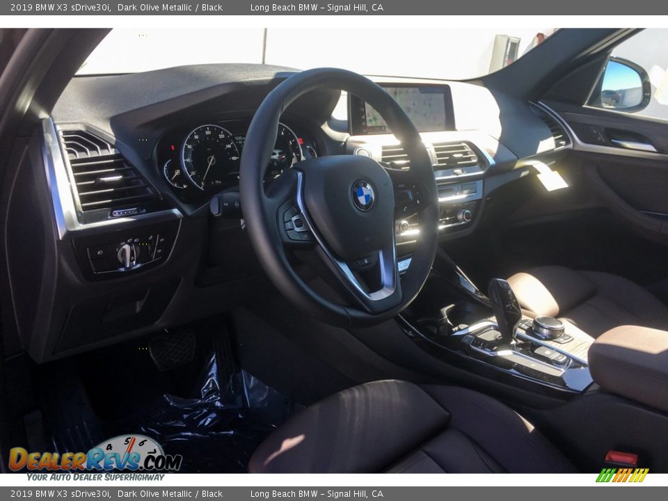 2019 BMW X3 sDrive30i Dark Olive Metallic / Black Photo #4