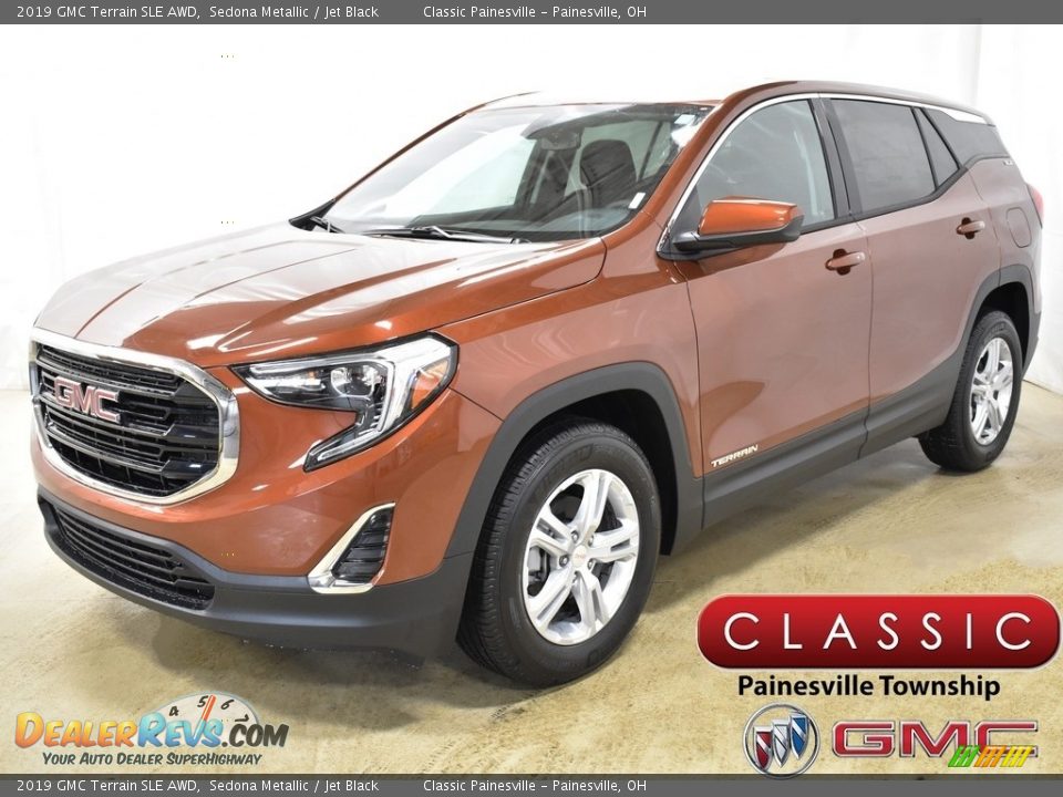 2019 GMC Terrain SLE AWD Sedona Metallic / Jet Black Photo #1