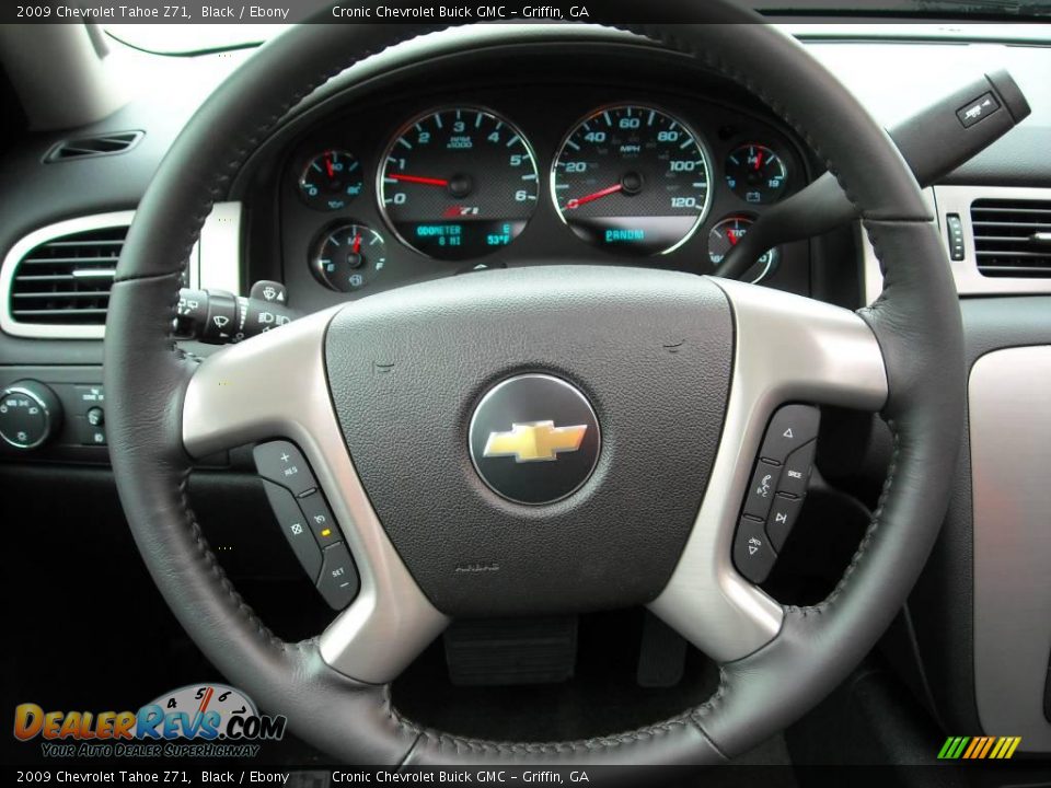 2009 Chevrolet Tahoe Z71 Black / Ebony Photo #28