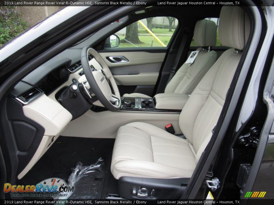 Ebony Interior - 2019 Land Rover Range Rover Velar R-Dynamic HSE Photo #3