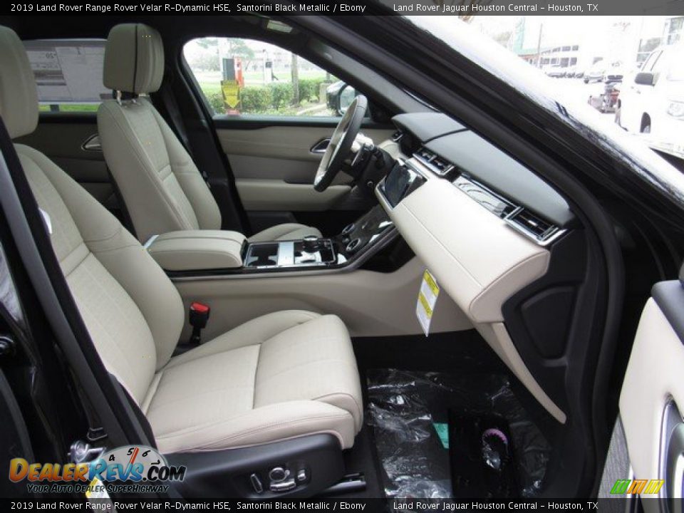 2019 Land Rover Range Rover Velar R-Dynamic HSE Santorini Black Metallic / Ebony Photo #5