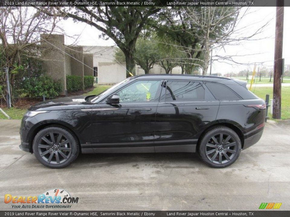 2019 Land Rover Range Rover Velar R-Dynamic HSE Santorini Black Metallic / Ebony Photo #11