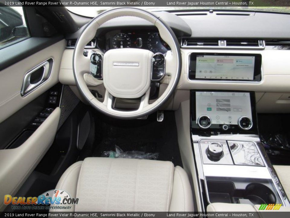 2019 Land Rover Range Rover Velar R-Dynamic HSE Santorini Black Metallic / Ebony Photo #14