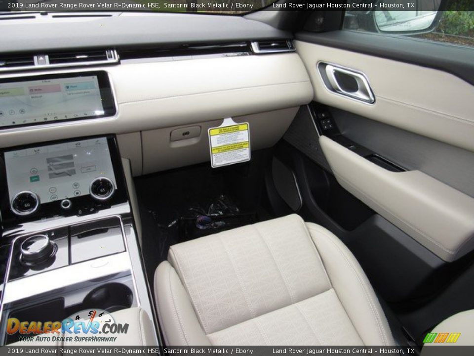 2019 Land Rover Range Rover Velar R-Dynamic HSE Santorini Black Metallic / Ebony Photo #15