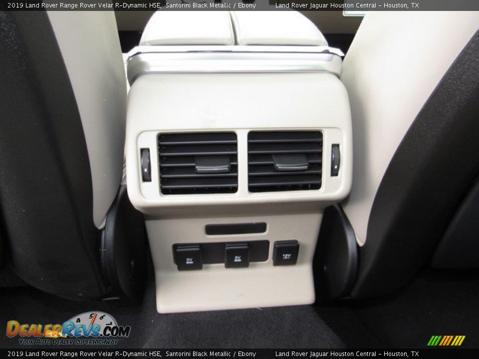 2019 Land Rover Range Rover Velar R-Dynamic HSE Santorini Black Metallic / Ebony Photo #16
